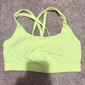 Lululemon Athletica Light Green Sports Bra